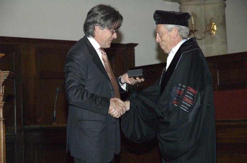 2005 honorary medal University of Amsterdam